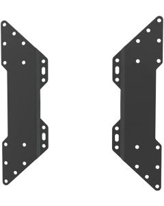 HYB Mount Adapter Plate 400X400 VESA Adapters Extenders Converts LCD LED TV Wall Mount for 12-42 Inch TVs and Flat Panels up to 40 Lbs, Black