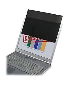 SKILCRAFT 7045-01-570-8897 Privacy Shield 3M Privacy Filter, 24 Inch Wide Screen Diagonal, 12-3/4 x 20-3/8 Inch, Black