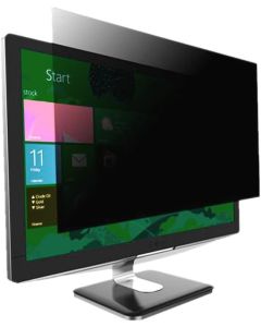 XtremPro 19.1" - 24" Inch (16:9 Aspect Ratio) Privacy Screen Filter for Widescreen LCD Monitor Viewable Area 60 Degree - Anti Glare/Deep/Spy/Scratch (24")