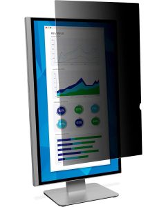 3M Privacy Filter for 25.0" Portrait Widescreen Monitor- PF250W9P),Black