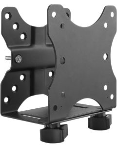 Ergotech Freedom Thin Client Mount VESA Plate, Perfect to mount a Mini PC or Computer, supports CPU's 0.6" - 2.7" wide, 11 lbs. Weight Capacity, Black